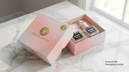 Midnight Desire 10ml Hanging Car Air Freshener Diffuser – Refillable 2-Pack