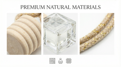 Deep Sea Breeze 10ml Hanging Car Air Freshener Diffuser – Refillable 2-Pack