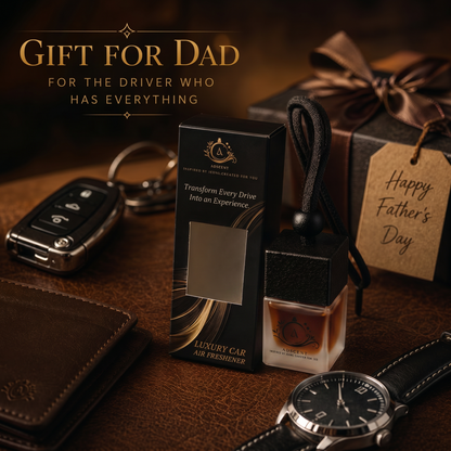 Wanted Noir diffuser detail — long-lasting warm spice fragrance oil, luxury car perfume