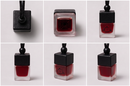 Adscent Rouge Elixir | Luxury Car Air Freshener | Inspired by Rouge 540 Icons – Premium Frosted Glass Hanging Diffuser | Long-Lasting Fragrance