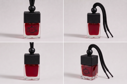 Adscent Rouge Elixir | Luxury Car Air Freshener | Inspired by Rouge 540 Icons – Premium Frosted Glass Hanging Diffuser | Long-Lasting Fragrance
