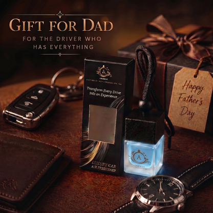 Adscent Wild Suvage | Luxury Car Air Freshener | Inspired by Wild Fresh Suvuage Icons – Premium Frosted Glass Hanging Diffuser | Long-Lasting Fragrance