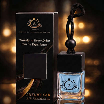 Adscent Wild Suvage | Luxury Car Air Freshener | Inspired by Wild Fresh Suvuage Icons – Premium Frosted Glass Hanging Diffuser | Long-Lasting Fragrance